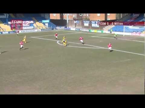 FCUM v Witton Albion - Goal