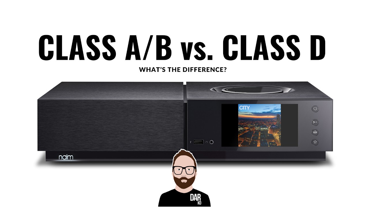 What are the differences between CLASS D, CLASS A/B and CLASS A amplifiers?