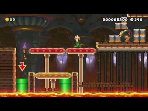 Goomba's Refurbished Fortress by Shawn_T - Super Mario Maker 2 - No Commentary 1bw