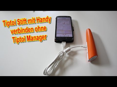 Connect Tiptoi pen to mobile phone / tablet Download audio file without manager