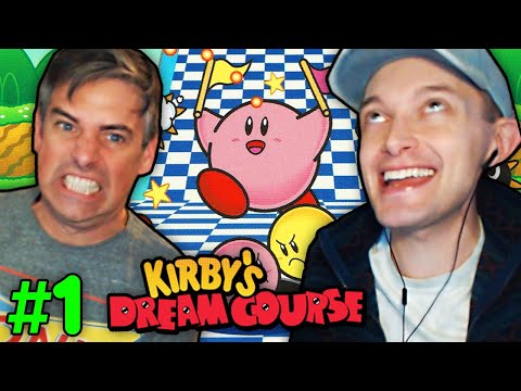 FLAMING DREAM HOLE - Kirby's Dream Course - PART 1