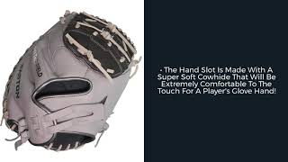 Video thumbnail: Review: Easton Professional Collection Jen Schroeder 34" Fastpitch Catcher's Mitt (RUDI2020)