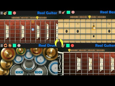 SWEET CHILD O'MINE - REAL GUITAR, DRUM ,BASS