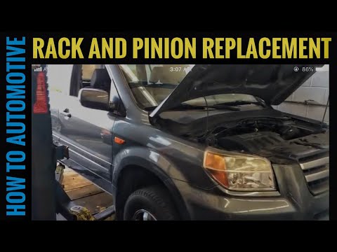 How to Replace the Rack and Pinion on a 2008 Honda Pilot