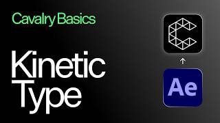 Kinetic Typography in Cavalry for After Effects Users (Free Version)