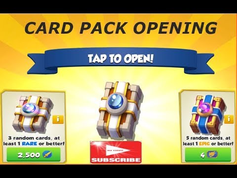 Card Pack Opening | Rare Card | Epic Card | Dragon mania legends