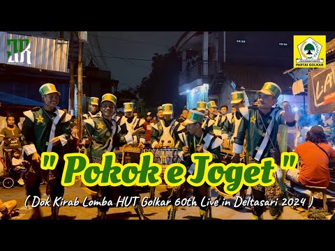 POKOK E JOGET ( MEDLEY ) - Dokumentasi Kirab Patrol Jomandang Rupo HUT Golkar 60th , Deltasari 2024
