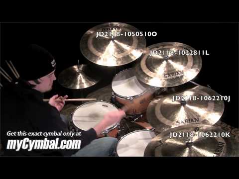 Sabian 21" Vault 3 Point Ride Cymbal Comparison (JD2118)