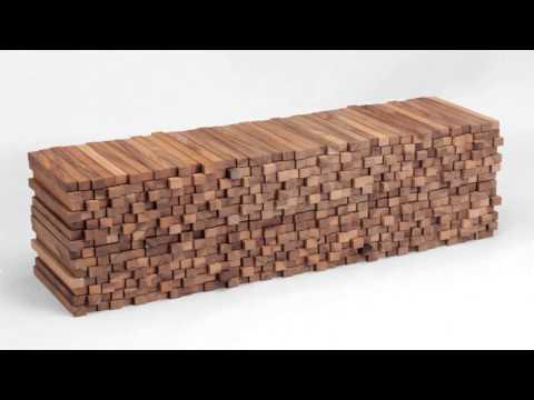 Experimental furniture woodenheap walnut cabinets by boris dennler homesthetics inspiring ideas for