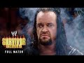 FULL MATCH The Rock Vs Undertaker WWE Title Tournament Semifinal Survivor Series 1998