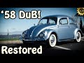 Awesome 1958 Glacier Blue VW Beetle Restored to a Museum Piece – ART