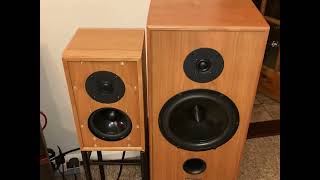 Video thumbnail for Chartwell BBC LS3/5 Graham Audio Unboxing #ls3/5 #speakers #speakerreview by Ditton Works