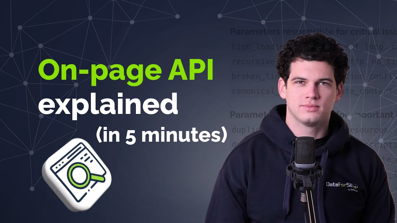 DataForSEO's On-page API explained [in 5 minutes]