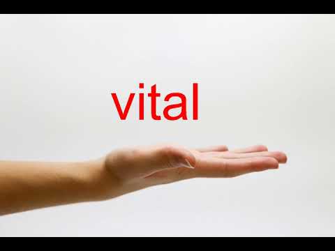 How to Pronounce vital - American English