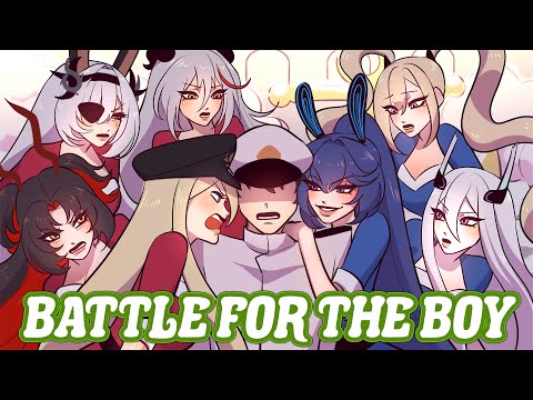 Battle For The Boy | Azur Lane Christmas Animatic |【Original Song By MilkyyMelodies】