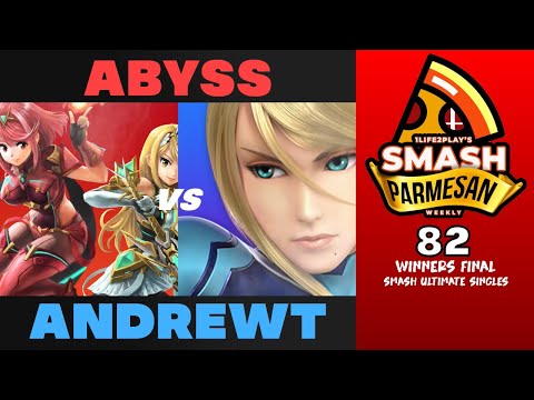 Abyss vs AndrewT - Smash Ultimate Singles Winners Final Smash Parmesan 82 - Pyra Mythra vs Zero Suit