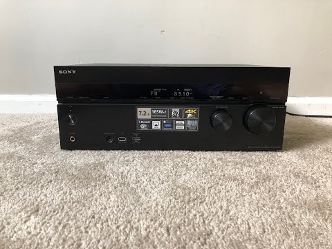 How to Factory Reset Sony STR-DN1040 7.2 4K Bluetooth WiFi Home Theater Surround Receiver