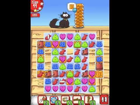 Simons Cat - Crunch Time - Level 117 - No Boosters (by match3news.com)