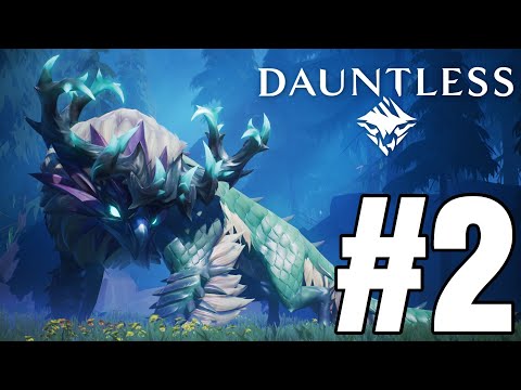 Dauntless Gameplay Walkthrough Part 2 - ICE MONSTER!