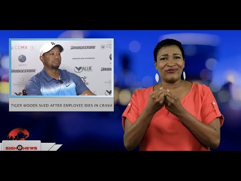 Tiger Woods sued after employee dies in crash (ASL - 5.14.19)