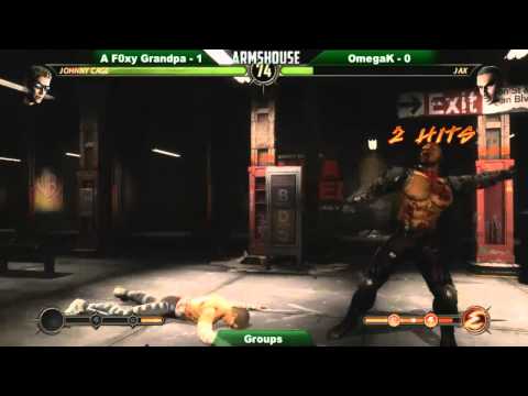 A F0xy Grampa (J.Cage) vs OmegaK (Jax) - EGL4