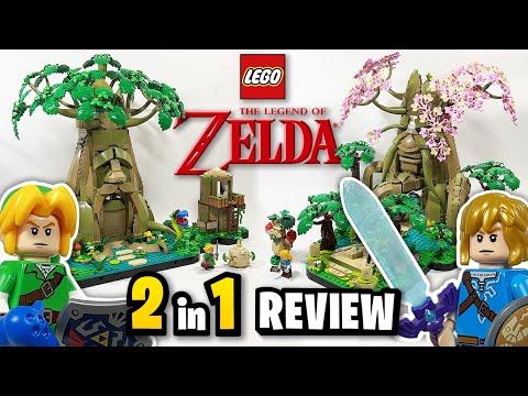 LEGO The Legend of Zelda The Great Deku Tree 2-in-1 (77092) - EARLY 2024 Set Review