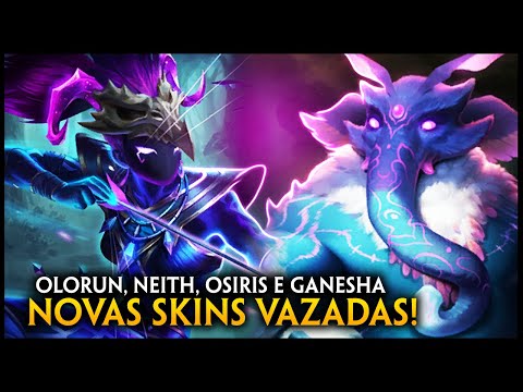 Novas SKINS chegando ao SMITE!