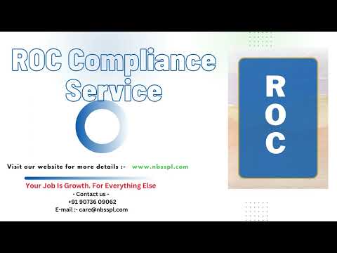 Private limited companies online roc compliance services