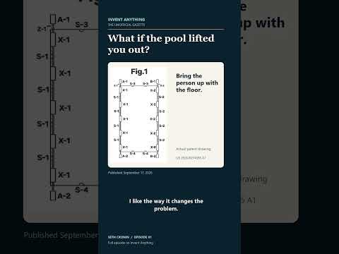 What if the pool lifted you out? | Invent Anything #Shorts