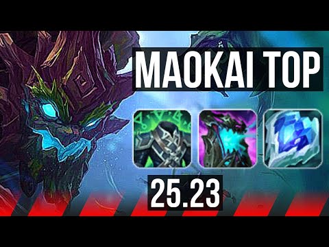 MAOKAI vs RUMBLE (TOP) | KR Diamond | 25.23
