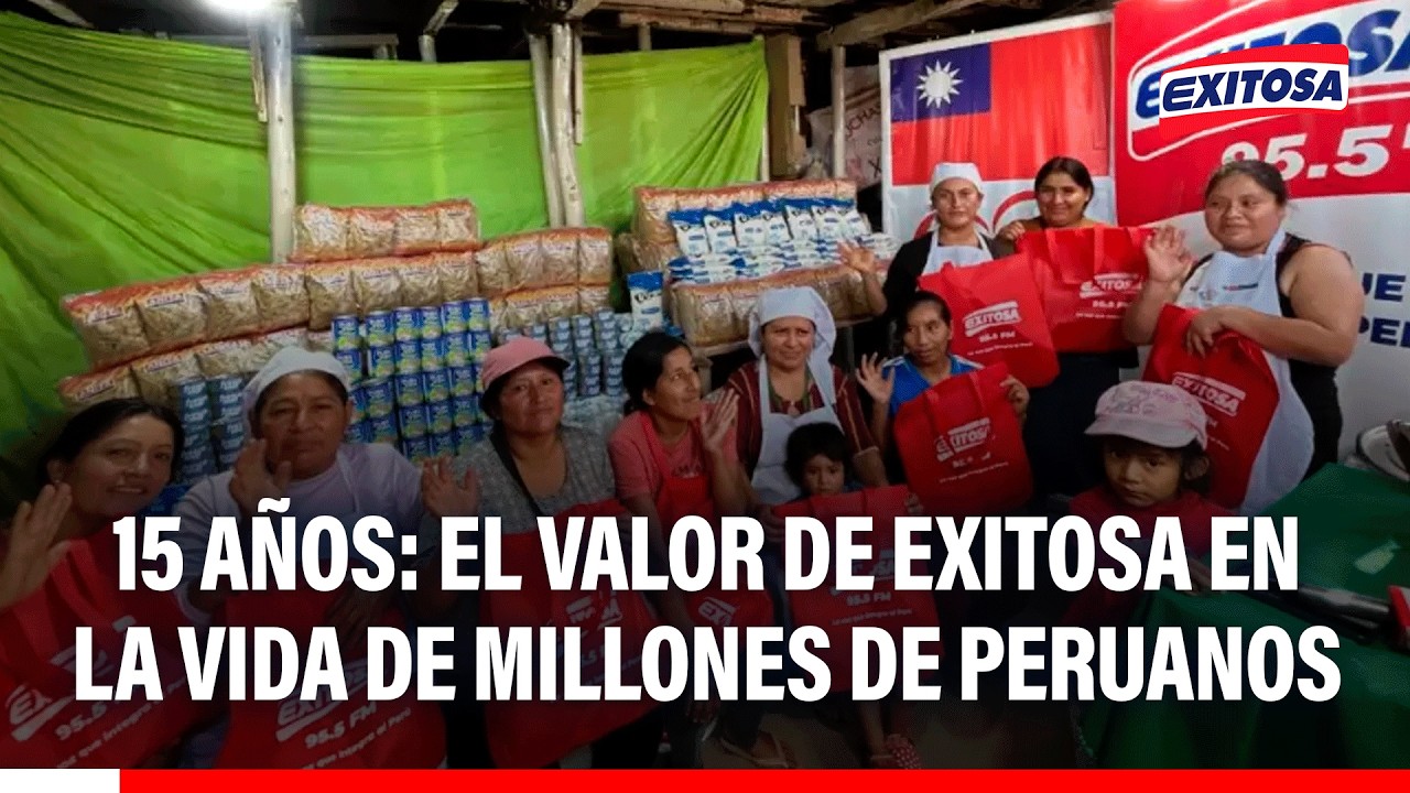 🔴🔵 15 años: El valor de Exitosa en la vida de millones de peruanos