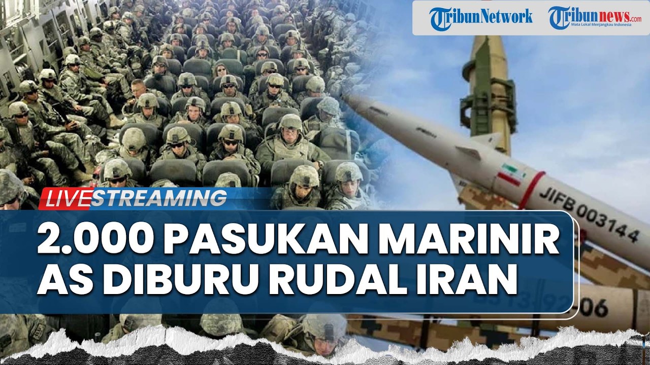 2.000 Pasukan Marinir AS di Teluk Diburu Rudal Iran, Trump Balas Sindiran Jerman soal Negosiasi