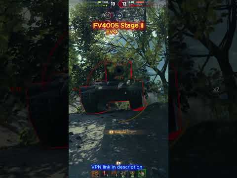 FV4005 Stage II World of Tanks #wot #shorts