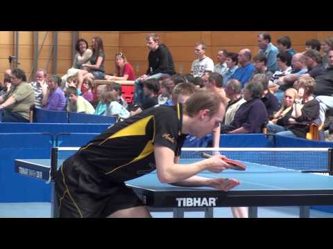 Tischtennis 2 Bundesliga Alexander FLEMMING vielf  Sachsenmeister)  Nico CHRIST (2)