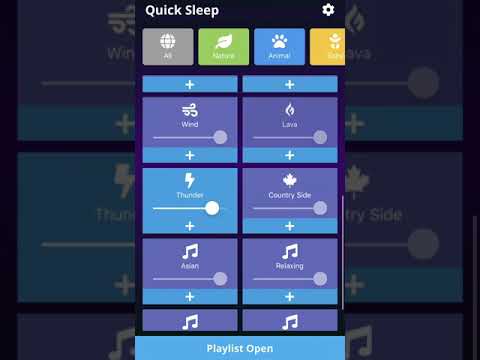 Quick Sleep and Relaxing