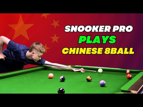 PRO SNOOKER PLAYER TRIES CHINESE POOL for the First Time! 🎱