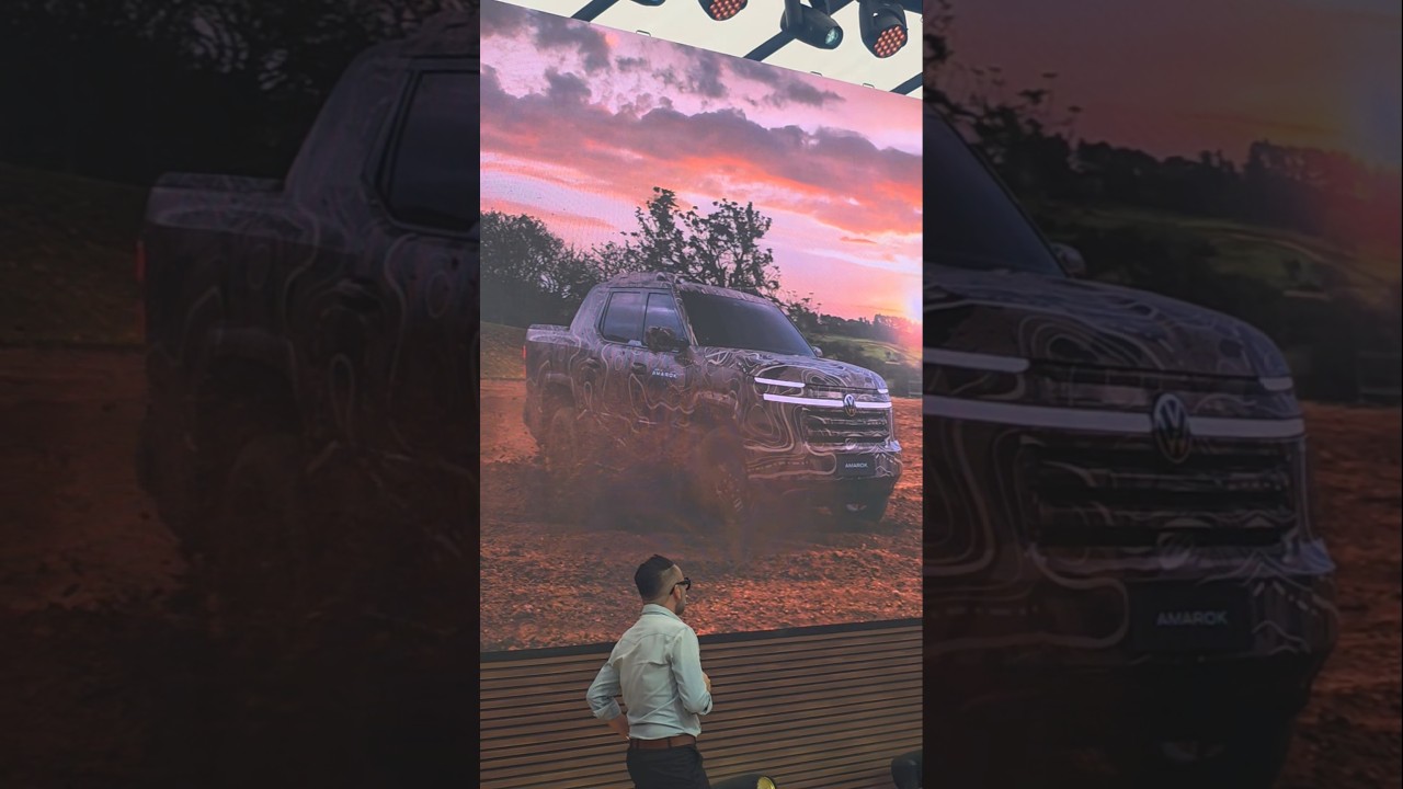 Nova VW Amarok - PRIMEIRA APARIÇÃO DA NOVA PICAPE MÉDIA QUE CHEGA EM 2027