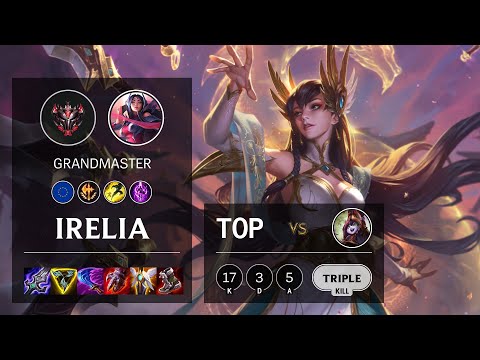 Irelia Top vs Lulu - EUW Grandmaster Patch 11.3