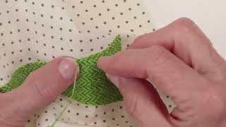 Whip Stitch Your Wool Applique by Becky Goldsmith