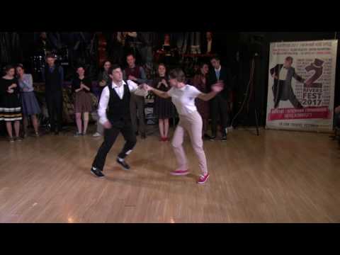 Sergey Galperin and Anna Yakshina — Lindy Hop Advanced Strictly Finals at Tantsklass Cup 2017