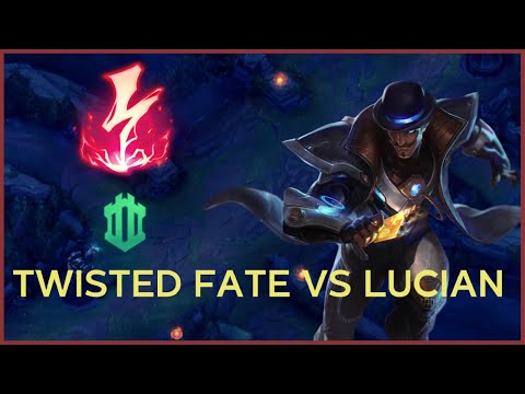 How To Survive Vs. Lucian & Setup 1v1 Kill! | Twisted Fate vs Lucian | #704