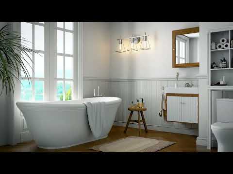 Zlatana Industrial Bathroom Vanity Light
