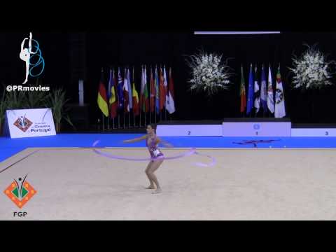 Danielle Prince - AUS - Fita (Ribbon) - Qualification - WC of Lisbon 2013