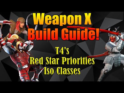 Weapon X Building Guide - T4's, Iso's, and More! - MSF - Marvel Strike Force