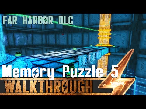 Fallout 4: Far Harbor - DiMA Memory 5th Puzzle Solution - VR Mission Walkthrough