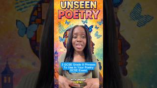 Unseen Poetry: 3 Grade 9 Phrases to use in EVERY Answer ✍️ (GCSE English Literature)