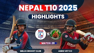 Agro Vet CC VS Mills Cricket Club