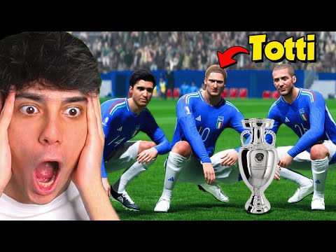 ⚽ I ENTERED ITALY 2006 IN THE 2024 EUROPEAN CHAMPIONSHIPS