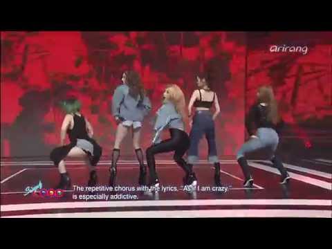 Live HD | 150220 4MINUTE - Crazy @ Arirang Simply K-POP