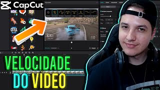 Como deixar o VÍDEO RÁPIDO ou LENTO no Capcut PC